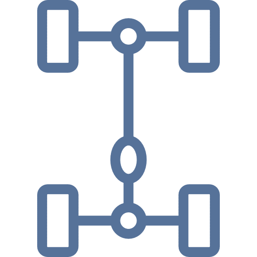 4wdr icon in blue